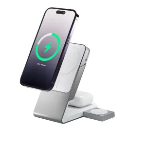 ALOGIC Matrix magnetische 3-in-1-Ladestation mit Ladepad für iPhone, AirPods-Case und Apple Watch