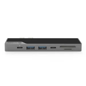 ALOGIC Ultra USB-C Dock NANO Gen 2 kompakti USB-C-telakka, jossa USB-A, USB-C ja muistikorttipaikka