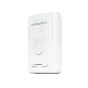 ALOGIC hvid 4-i-1 MagSafe-kompatibel powerbank til trådløs opladning med indbygget stander