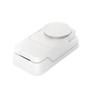 ALOGIC Matrix ULTIMATE kabelloses 3-in-1-Ladegerät in Weiß mit Ladepad für Smartphone, AirPods und Apple Watch