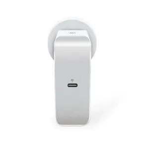ALOGIC 60 W USB-C-Wandladegerät mit PD und einem USB-C-Anschluss, weißes, kompaktes Reiseladegerät