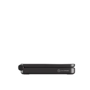 ALOGIC YOGA 3-in-1 wireless charging stand in black, foldable MagSafe dock for iPhone, AirPods and Apple Watch