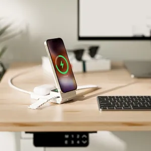 Alogic YOGA 3-in-1 -langaton latausteline älypuhelimen pystysuuntaiseen lataukseen työpöydällä