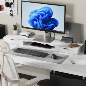 ALOGIC APEX ergonomisk højrehåndet Bluetooth USB-C-genopladelig mus i sort på et skrivebord
