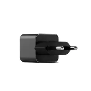 Alogic Rapid Power 20 W GaN-USB-C-Wandladegerät, kompaktes schwarzes Ladegerät mit zweipoligem Stecker