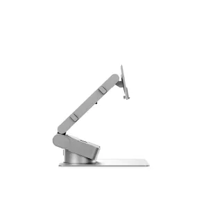 ALOGIC Omni Stand silberner Standfuß für Mac mini M4 zur Platzierung unter dem Display mit faltbarem, belüftetem Design
