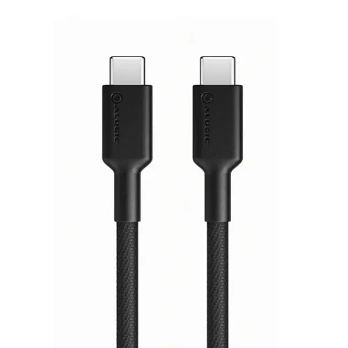 ALOGIC Elements PRO USB-C till USB-C Kabel–För snabbladdning och dataöverföring - Svart