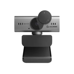 ALOGIC Iris-webbkamera Full HD 2MP med AI-autofokus, brusreducerande mikrofon, sekretessfilter och ljuskorrigering för tydliga videosamtal